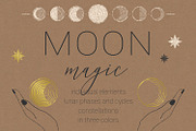 Moon magic, an Object Graphic by HmarkaShop (Thumbnail 1 of 4)