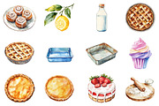 Neutral Baking Clipart, an Illustration by CitraGraphics (Thumbnail 2 of 5)