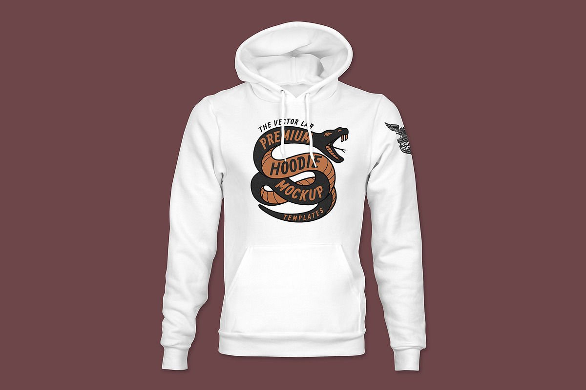 Men's Hoodie Mockup Templates, a Hoody Mockup by TheVectorLab (Photo 6 of 15)
