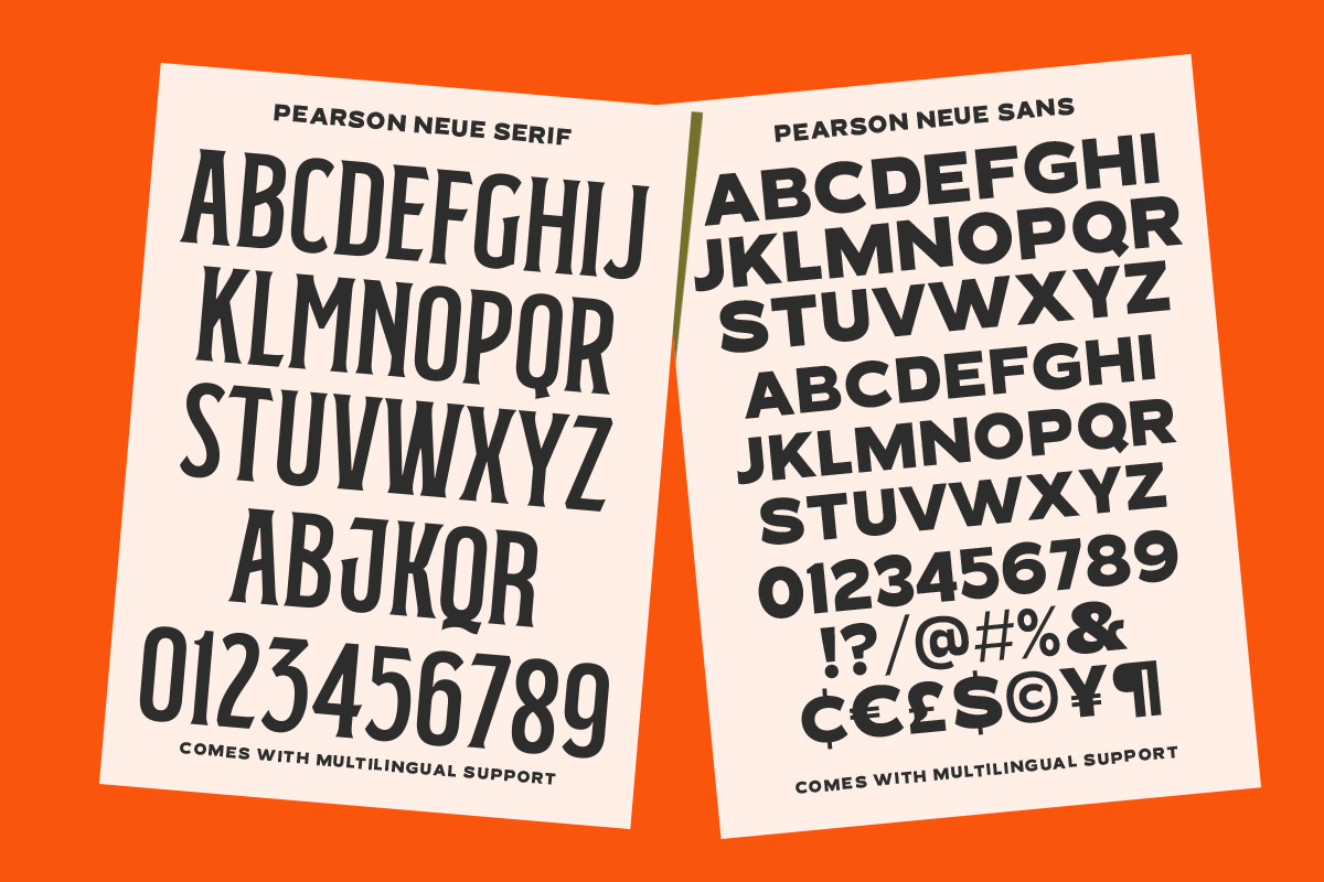 IC Pearson Neue - Font Duo, a Serif Font by IronbirdCreative (Photo 8 of 9)