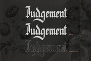 Sylterina | Blackletter Typeface, a Blackletter Font by Denustudios (Thumbnail 8 of 12)