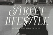 Klandestin - Elegant Serif Typeface, a Serif Font by Dryy.type (Thumbnail 7 of 11)