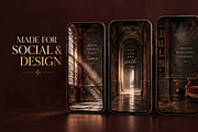 Vintage Gothic Haunted Backgrounds, a Background Graphic by MarisoArt (Thumbnail 4 of 5)