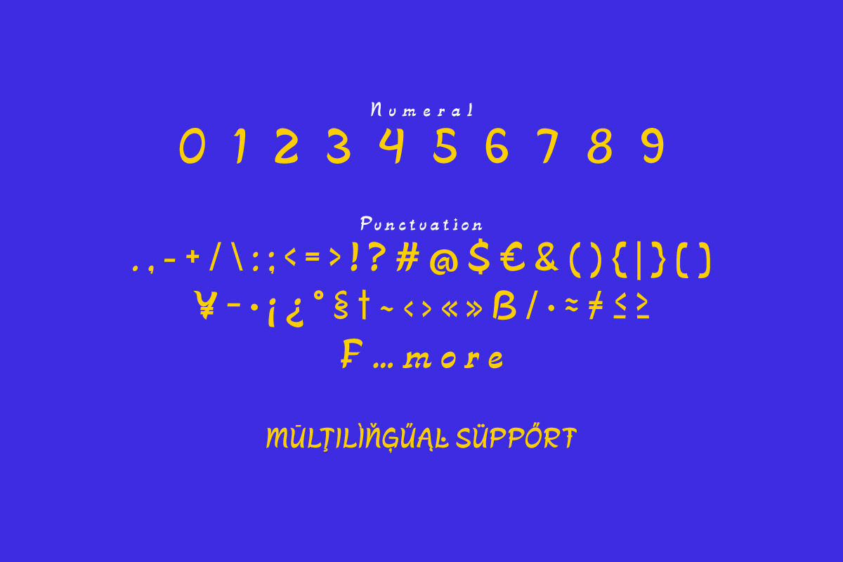 Hunosai - Display Font, a Sans Serif Font by twinstd (Photo 10 of 10)
