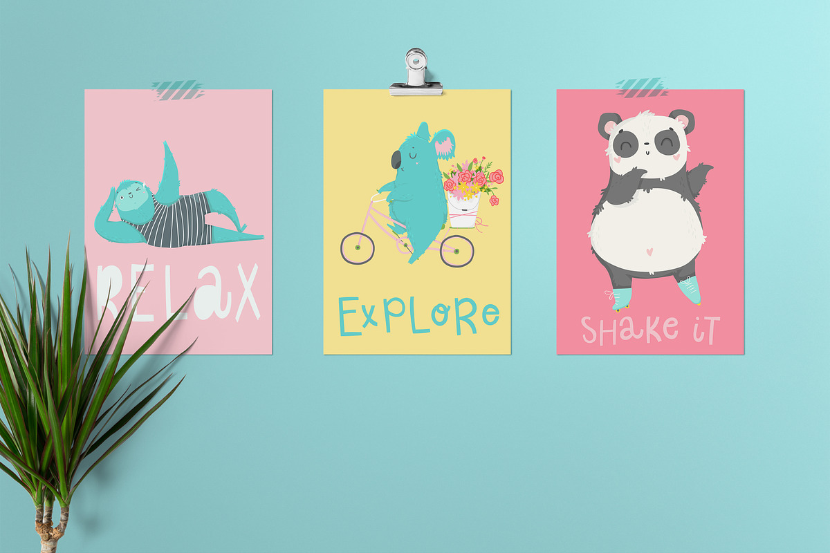 Summer lover - big bundle, an Animal Illustration by Artnis (Photo 6 of 10)