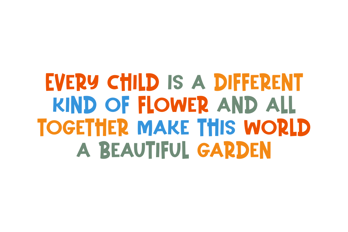 Doodle School - Handmade Block Font, a Handwritten Font by SaktiAvellin (Photo 7 of 7)