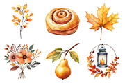 Minimalist Watercolor Autumn, an Illustration by Daily.Designs (Thumbnail 3 of 4)