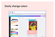 Bright Colorful Pinterest Pin, a Social Media Template by Cultive Creative (Thumbnail 4 of 11)