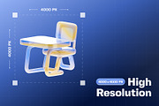School Kids Essentials 3D Icon Pack, an Object 3D Model by Haps Space (Thumbnail 2 of 4)