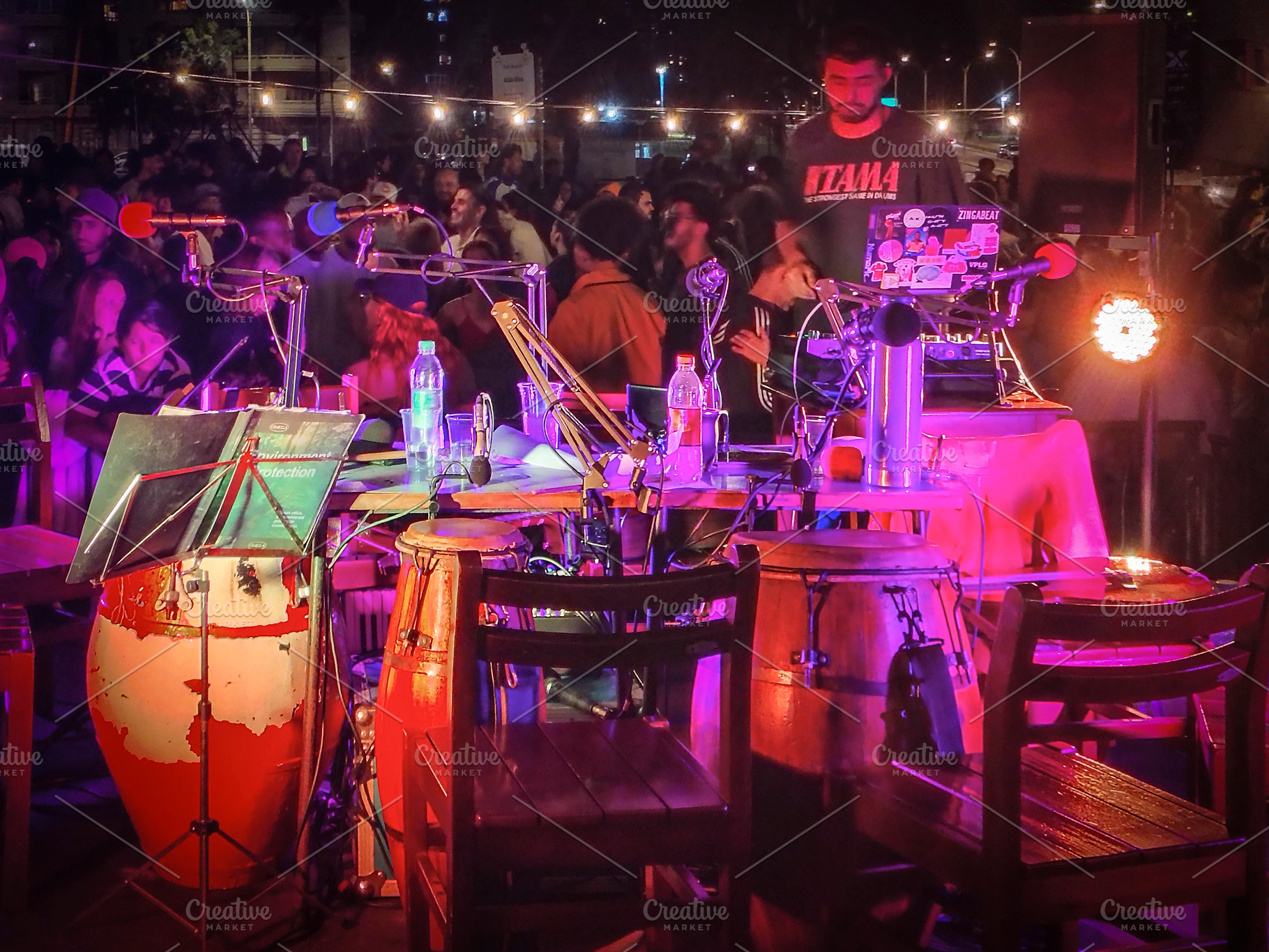 Music band playing at public outdoors event, an Arts & Entertainment Photo by DanFLCreativo