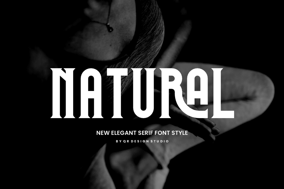 Royoga - Elegant Serif & Yoga Font, a Serif Font by QR Design Studio (Photo 2 of 9)