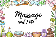 SPA and Massage Design Kit, a Healthcare Illustration by Artspace (Thumbnail 5 of 5)