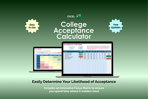 College Acceptance Calculator, an App Template by Ardent Workshop