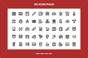 Academy icons, an Outline Icon by Wencory (Thumbnail 1 of 2)