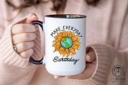 Make Everyday Earth Day Sunflower, a Graphic by Owlsome.Designs (Thumbnail 3 of 6)