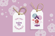 Cherry Blossom. Graphic set, an Illustration by Maru_art (Thumbnail 10 of 10)
