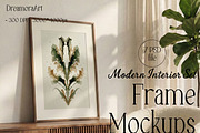 Natural Light Frame Mockups Set PSD, a Mockup by DreamoraArt (Thumbnail 1 of 5)
