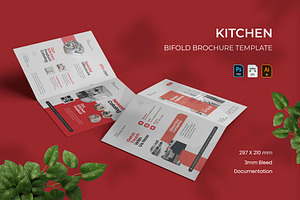 Kitchen - Bifold Brochure, a Print Template by VUNIRA