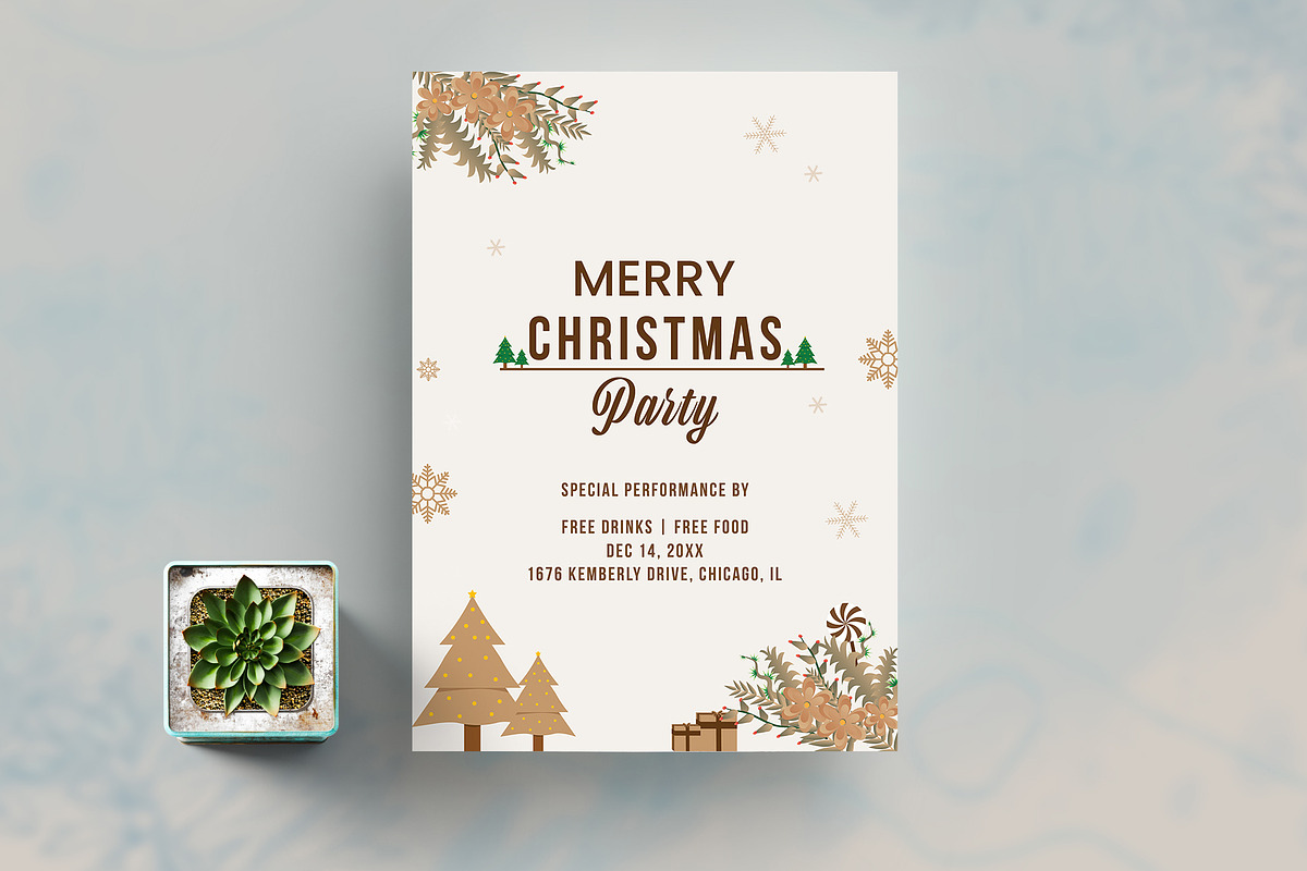 Christmas Party Invitation, an Invitation Template by graphypix (Photo 5 of 6)