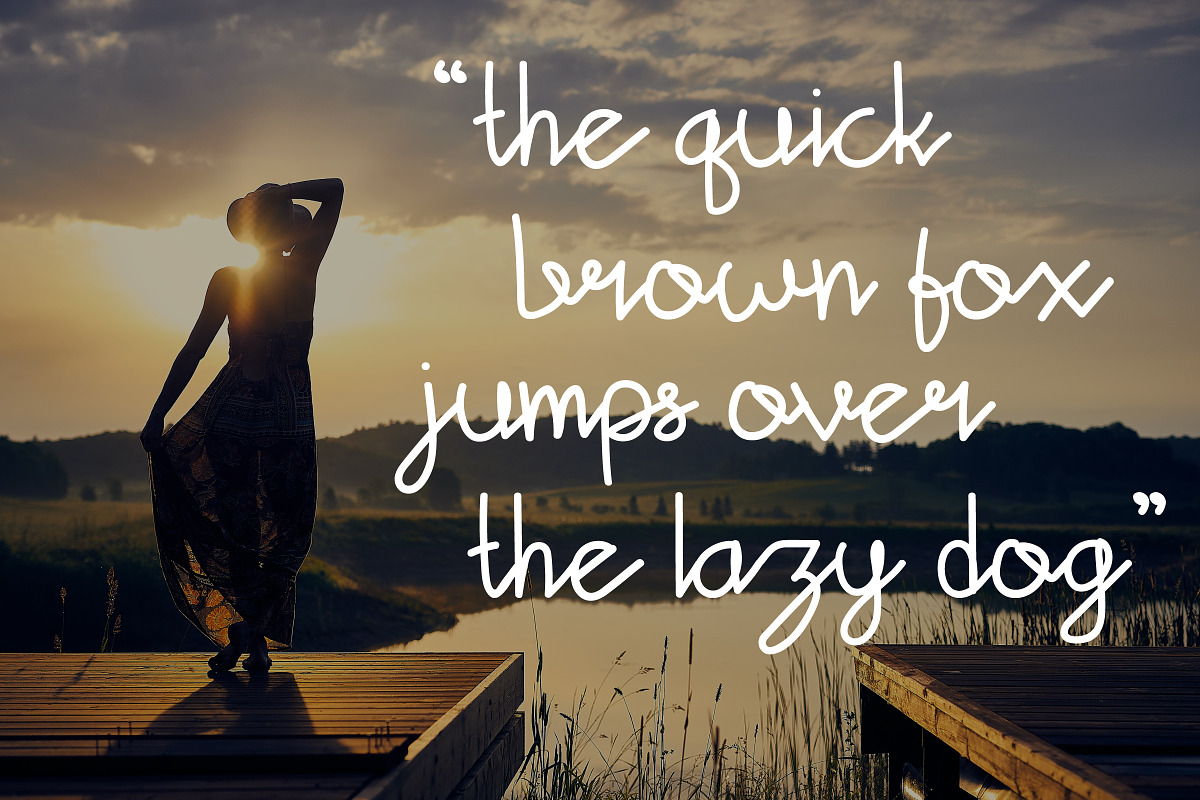 Lylia - Stylish Script Font, a Script Font by Inventype Studio (Photo 8 of 9)