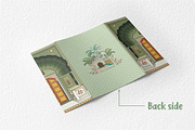 Gate Fold Wedding Invitation Design, an Invitation Template by GraphicsByNaeem (Thumbnail 2 of 4)