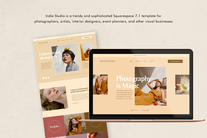 Squarespace Template: Indie Studio