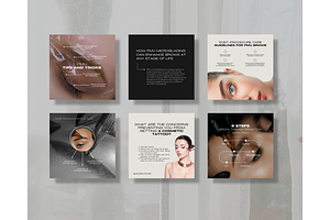 PMU & Microblading Template - Canva