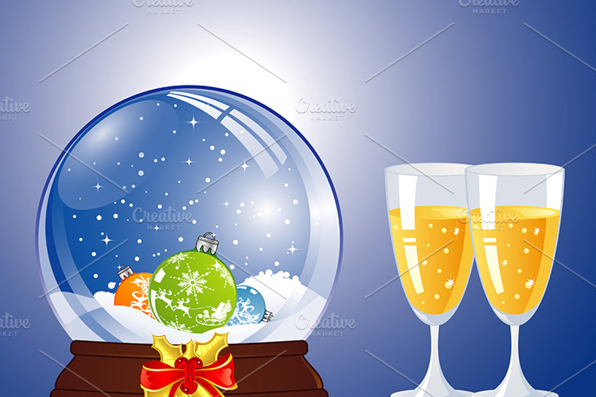 Christmas Posters, a Decorative Illustration by TAlex (Photo 5 of 6)