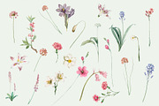 35 Vintage Flowers Collection, an Object Graphic by EvitePapery (Thumbnail 2 of 7)