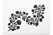 Elegant Floral Vine Silhouette, an Object Graphic by Creativeshirt (Thumbnail 2 of 3)