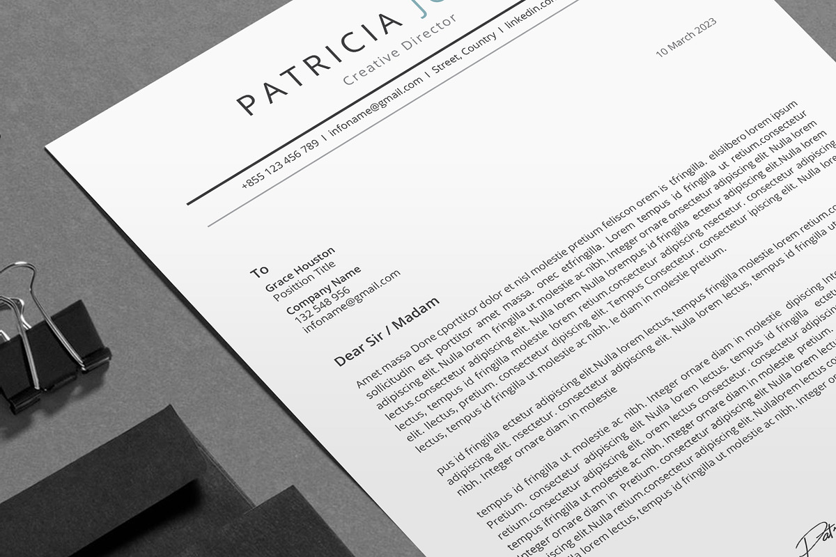 Resume/CV, a Resume Template by Creatune (Photo 3 of 7)