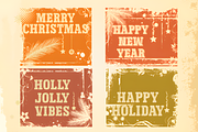 Vintage Christmas Font, a Script Font by Coco Bloom (Thumbnail 2 of 6)