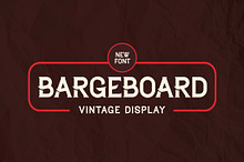 Bargeboard Vintage Serif Font