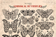Whimsical Butterflies Boho Aesthetic, an Animal Illustration by Ink Stories (Thumbnail 3 of 15)