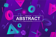 Geometric and Liquid Background Kit, a Texture Graphic by alexdndz (Thumbnail 6 of 31)