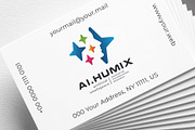 Ai Human Head Tech Logo, a Branding & Logo Template by Design_Planet (Thumbnail 2 of 3)