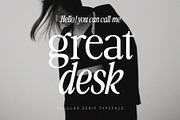 Greatdesk Serif Typeface, a Serif Font by Violet Natural (Thumbnail 14 of 14)