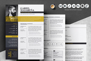 Professional Word Resume CV Template