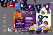 Halloween Party Pack, a Templates & Theme by Kida (Thumbnail 1 of 4)