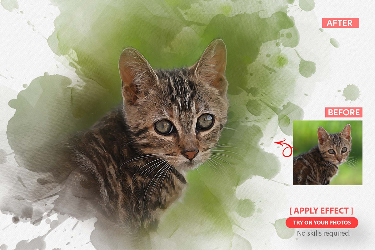 Organic Imperfect Watercolor Action, an Action Add-On by MRI STUDIO (Photo 9 of 13)