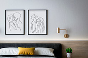 LOVE HEARTS KISSES. MODERN LINE ART, a Person Illustration by ArtOLB (Thumbnail 10 of 12)