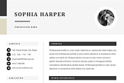 Resume CV Template for Word, a Resume Template by GResume (Thumbnail 6 of 7)