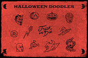 Halloween Doodles, a Texture Illustration by Andree Salazar (Thumbnail 1 of 4)