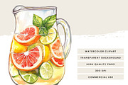 Watercolor Peach Summer Planner, a Seasonal Illustration by Design Scotch (Thumbnail 7 of 8)