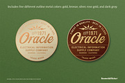 Enamel Pin & Card Mockups, a Merchandise Mockup by Komet & Flicker (Thumbnail 8 of 18)
