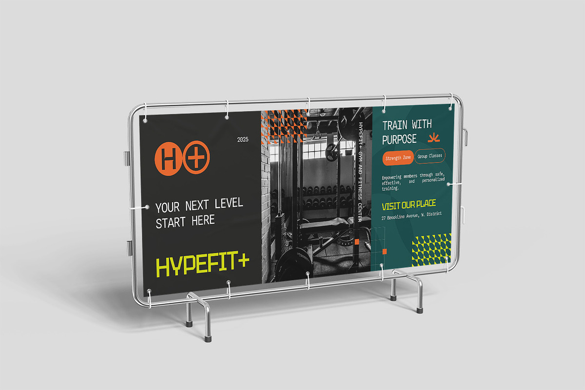 Hypefit+ - Landscape Banner, a Card Template by StreaksideStd (Photo 2 of 3)