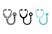 Stethoscope Icon Vector Design, a Solid Icon by Artonix (Thumbnail 2 of 2)