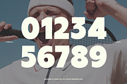 Melmo Modern Bold Sport Font, a Sans Serif Font by Rasio Studio (Thumbnail 4 of 8)