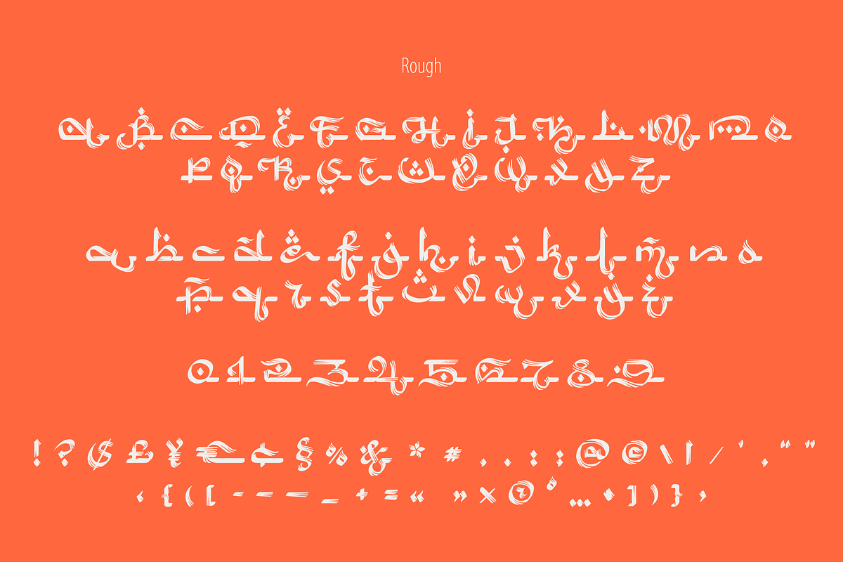 Arabic script Font, a Script Font by kaer_shop (Photo 9 of 14)