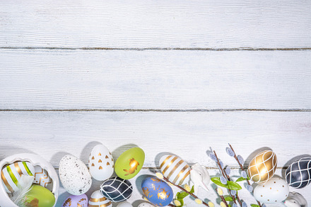 Spring Easter holiday background, a Holiday Photo by Rimma